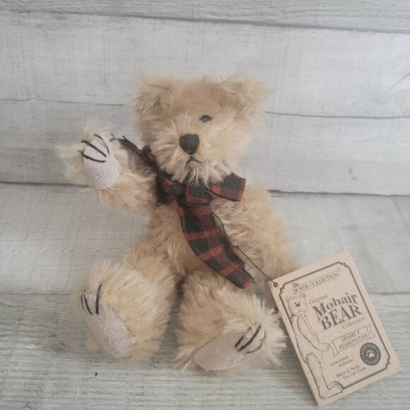 Boyds Collection Original Mohair Bear Adams F. Bearington Plush Collectible - Picture 1 of 7